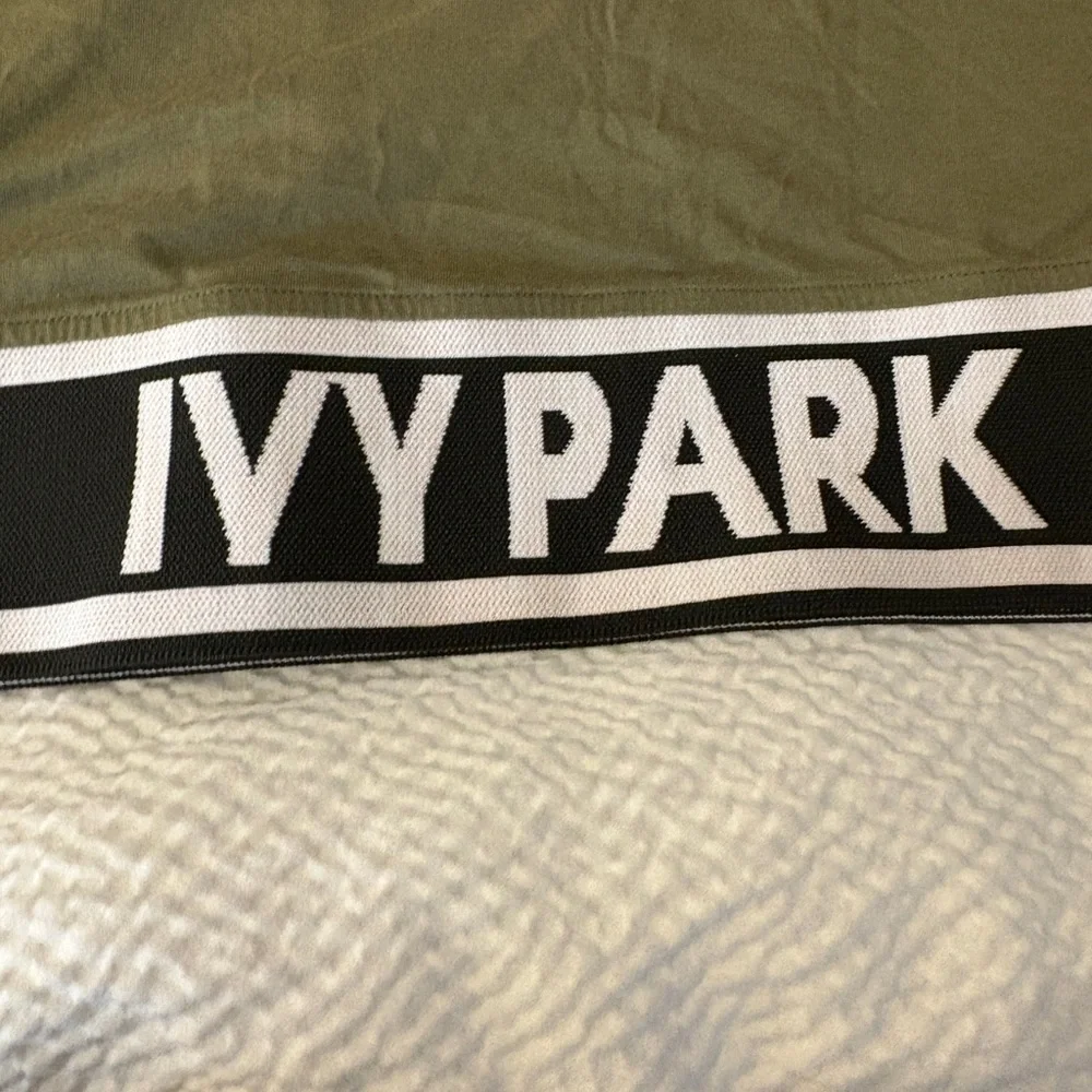 Ivy Park Olive Green Crop Top - Picture 6 of 7